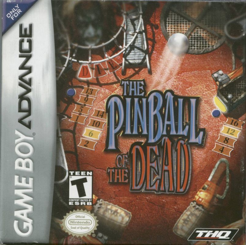 The Pinball of the Dead box art for GameBoy Advance
